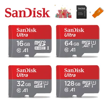 SanDisk Mälukaart A1 256GB 200GB 128GB 64GB U3 98MB/S Micro Class10 sd-kaardi UHS-3 flash kaardi Mälu TF Microsd/SD-Kaardid UHS-1