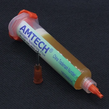 Jootma kleebi AMTECH NC-223-ASM-flux jootma no-clean madala suitsu BGA jootmise jaama tavaliselt kasutatakse valgusvoo