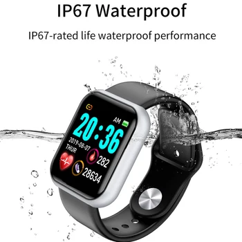 Smart Watch Mehed Naised Elektroonilise vererõhu, Südame Löögisageduse Monitor Fitness Tracker Ip67, Veekindel Smartwatch Android ja IOS