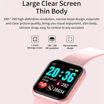 Smart Watch Mehed Naised Elektroonilise vererõhu, Südame Löögisageduse Monitor Fitness Tracker Ip67, Veekindel Smartwatch Android ja IOS