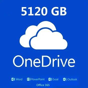 5TB OneDrive Konto Kiire Võimsuse suurendamine 5120GB elu Cloud Storage + office365 Kõik keeled, Töötab