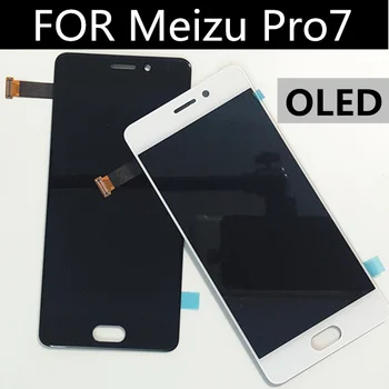 OLED-ekraani Meizu Pro7 PRO 7 LCD Ekraan Puutetundlik Digitizer Assamblee
