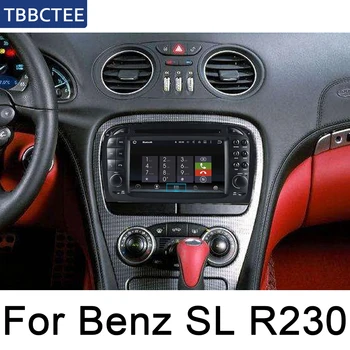 Mõeldud Mercedes Benz SL R230 2001~2004 NTG Auto Multimeedia mängija Android GPS Auto raadio Stereo Süsteemi Navigatsiooni Kaart wifi Kaart