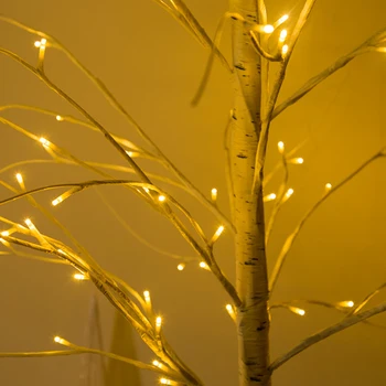 LED Tree light Silver Kask Lamp kaunistused home holiday ELI Sise-Kaasaegse Loomingulise puu valgustus tilk laevandus
