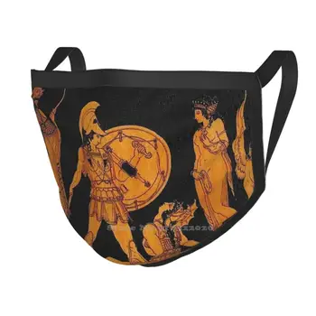 Kreeka : Vana Jumal Ja Jumalanna Friis Prindi Suu Mask Näo Maskid Vana-Kreeka Kreeka Grece Jumal Jumalannad Achilleuse