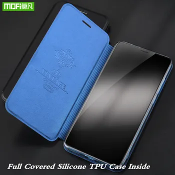MOFi Flip Case for Huawei Honor Lisa 10 Katta Au Note10 TPÜ Coque PU Nahast Korpus Folio Silikoon Raamat Capa Kest