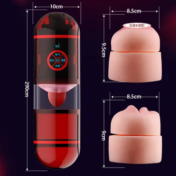 Uus Intelligentne Suulise Masturbator Pocket Pussy Deep Throat Imemiseks Peenise Massager Mees Automaatne Masturbator Sugu Mänguasjad Meestele
