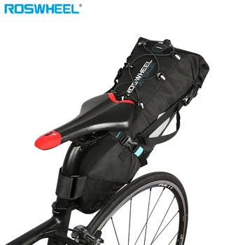 ROSWHEEL jalgratas veekindel sadul kott mtb ratas koti tagumine iste kott pannier tsükli jalgrattasõit kotid tarvikud 10L
