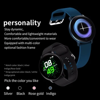 X9 Smart Vaadata Ringi Puutetundlik Smartwatch Südame Löögisageduse Intelligentne Fitness Tracke Sport Olge Mehed Naised