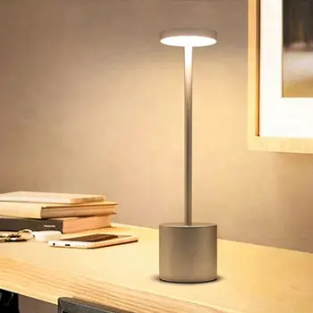 LED Tabel Lamp Kaasaegne Restoran Õhtusöök Kerge USB Laetav Loov Valgustus Decor Bar Hotel Dinning Tuba