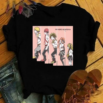 Minu Kangelane akadeemiliste Ringkondade Trükkimine Naiste T-Särk Esteetiline Tüdrukud 90s Tshirt Harajuku Ulzzang Anime Graafiline Suvel T-särk Top Tee Emane