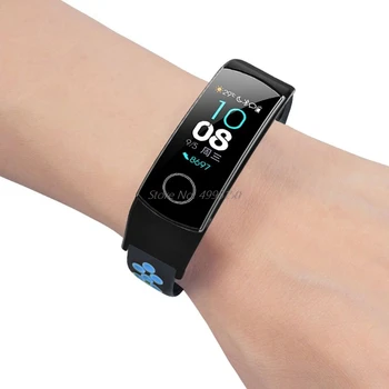Kaks Värvi Silikoonist Hingav Sport Randmepaela Vaata Bänd Huawei Honor Band 5/4 Smart Watch Käevõru Tarvikud Dropship