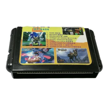 Jaoks Sega Mega Drive Jaoks Genesis konsooli 8 1 /9 1/11 1/ 13 1/13 aastal 1/18 1 16 bit Mängude Kaart