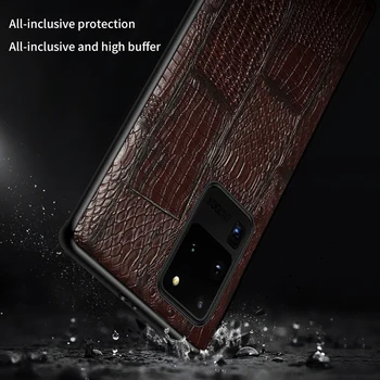 Retro Liimida Ehtne Nahk Kate Case For Samsung Galaxy S20 Ultra S20 FE S8 S9 S10 S21 Pluss A50 A71 A51 Lisa 20 10 9 M31 M51