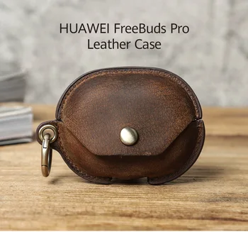 Ehtsa naha puhul Huawei freebuds pro Kõrvaklapid Kasti Kaas Juhtmeta Bluetooth-Itaalia high-end luksus Kaitsta Juhul, Kott