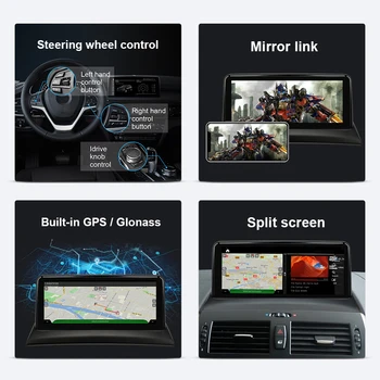 Qualcomm Auto Multimeedia BMW X3 E83 Android 10.0 Autoradio Navigatsiooni GPS Stereo Headunit IPS 10.25 
