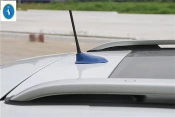 Yimaautotrims Auto Accessory Taga Üleval Katusel Antenni Baasi Kaitsja Kate Sisekujundus ABS Sobivad Jeep Renegade - 2020