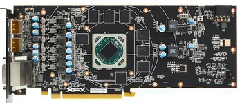 Bykski Täielikult Katta Graafika Kaart Blokeerida kasutada XFX-Radeon-RX-480-GTR-8 GB-GDDR5/ RX580 GTS XXX Edition Vasest Radiaatori Vee Plokk