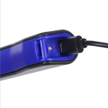 Pliiatsi Kuju LED Taskulambid USB Laetav COB Kerge Töö Magnetvälja Pöörlemise Hook Klamber Taskulamp Telkimine Mini Valguse Lambid Taskulamp