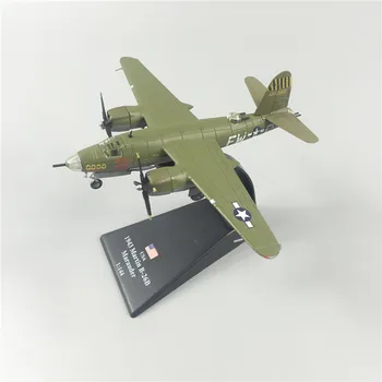 1:144 12cm Lennuk Mudel USA 1943 Martin B-26B Marauder Teise Maailma Sõja Simulatsioon Metallist ja plastikust Diecast hävituslennuk