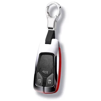 2020 Tsingi Sulam, Nahast Auto Võti Katta Juhul Võtmehoidja Remote Smart Key AUDI A4 (B9 Q7 Q5 TT TTS 8S 2016 2017 Auto Tarvikud