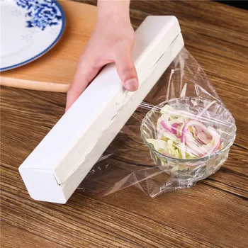 KitchenAce Magentic ABS-Plastist Wrap Cutter&Dispenser Köök Külmkapi Magnet Külmik Teenetemärgi Vidinaid&Tools Köök Vidin