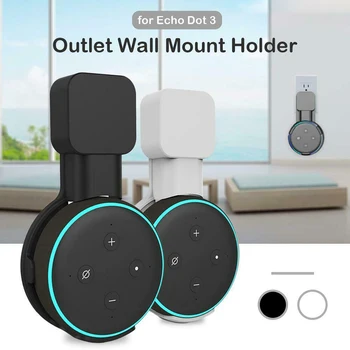 Kooskõlas Alexa Smart Home Homekit Outlet Wall Mount Riidepuu Seista Amazonase Kaja Dot 3. Põlvkonna Kõlar Wall Mount