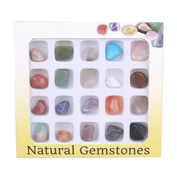 20Pcs Kivid, Kristallid Looduslikud Ja Mineraalsed Kivide DIY Mitmevärviline Orgaanilise Materjali Segu Kivid, Kaunistused Crystal Kogumine