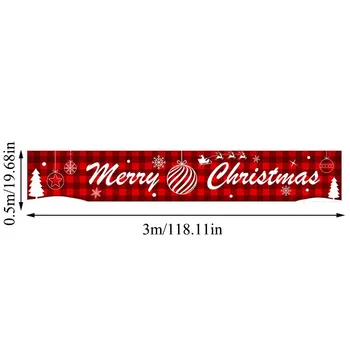 Santa Claus Väljas Banner Christmas Decoration Kodu 2020. Aasta Jõulude Kaunistused Navidad Noel Uus Aasta 2021