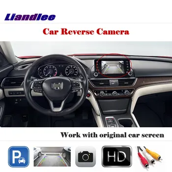 Liandlee Honda Accord 9 Põlvkonna 2.0 L 2012~2018 / Auto Tagasi Üles Kaamera Reverse Parkimine Kaamera Tööd Auto Tehase Ekraan