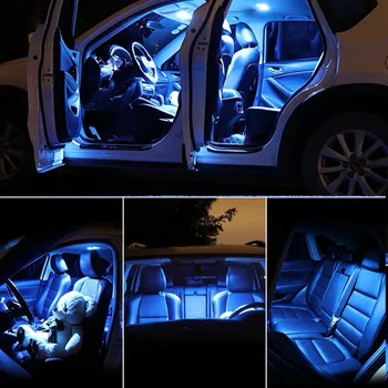 Valge auto tarvikud Canbus vigadeta LED Interior Light 2004-2011 2012 2013 Mazda 3 Sedaan või Luukpära Lugemine Kerge Komplekt
