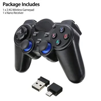 2.4 G Töötleja Wireless Gamepad USB Game Controller Gamepad Juhtnuppu Android TV Box Sülearvuti