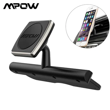 Mpow MCM9B Universal CD Ava Auto Telefoni Omanik, Magnet Hoidik-vähem Nutitelefoni Auto Mount Omanikule 360 Kraadi Pöörlev iPhone