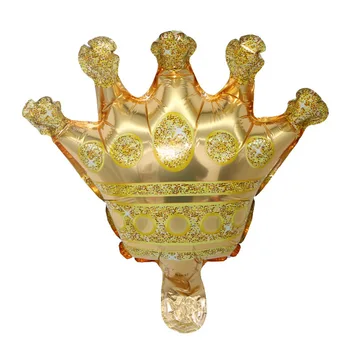 50tk Mini Gold Crown Õhupalli Baby Shower Sünnipäeva Õhu Foolium Crown Balaos Lapsed Kingitused Asjade Pulm Teenetemärgi Õhu Palli