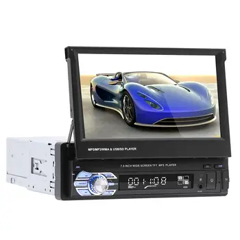9601 7 Tolline Bluetooth Car AM FM-Raadio Audio-Video MP5 Mängija Rearview Kaamera RDS Tagurdamine Universaalne Auto Navigation Player