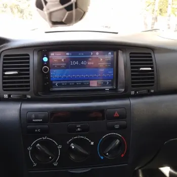 Kohaldatava 2003-2006 Toyota Corolla stereo paneel paneeli raami CD navigatsioon muudetud paneeli pinna raam
